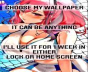 I need a lock and a Home Screen I mainly want it to be hentai and also if you want send me something to make as my pfp also hentai to from hentai 69