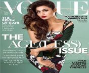 Vogue cover Rani Mukherjee (.)(.) from tamil sex photo hollywood ki rani