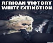 Aryan White Girls Black Cock
